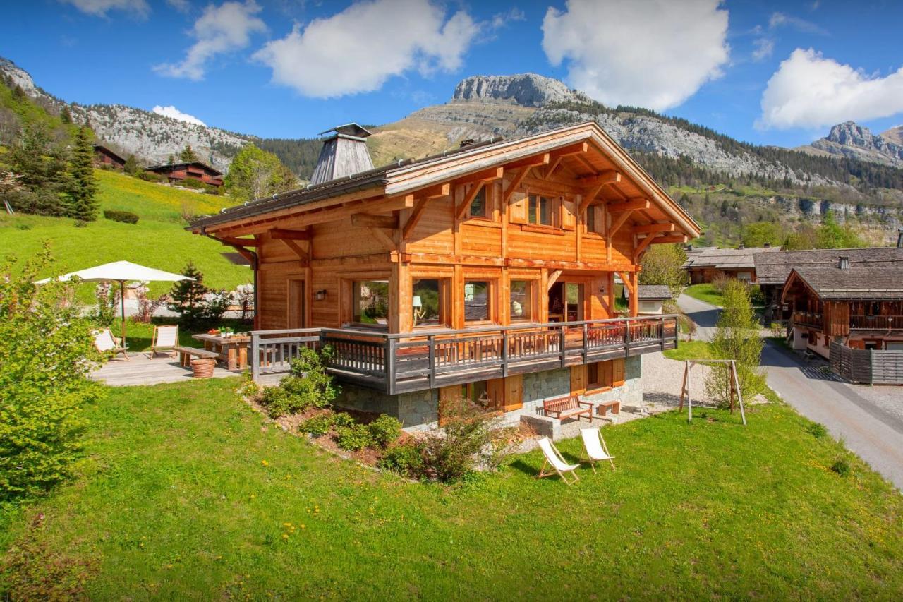 Chalet Le Charmieux - Ovo Network Le Grand-Bornand Bagian luar foto